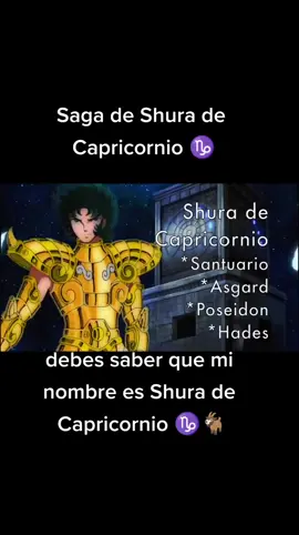 Recopilación de Shura de Capricornio 🐐#loscaballerosdelzodiaco #parati #capricorn♑️ 