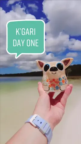 Taking my Dingo Pot on an adventure to @Queensland, Australia  I have always wanted to visit K’gari so when the opportunity came up, I had to make a pottery creation to join me on my travels.  I will be sharing my little adventure with you this week and them back to the studio next week to make more pottery goodies.  I have a longer form of this up already (you know where to find it)!  I would love to hear where you think I should head next and what little crittter I should make to come with me! Pop your ideas in the comments (tag them too if you can hehe)  Anyway I hope you love this little adventure!  #pottery #thisisqueensland #seeaustralia #kgari #fraserisland 