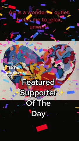 Show 👏🏼some 👏🏼love 👏🏼💛for my 20th Featured Supporter for the month of April. 😃👏🏼 April is my 1 year Businessversary for Create Whit Chris and I am 🎉celebrating🎉 this by featuring supporters who have followed my art tutorials and shared their beautful works of art with me and also creators that inspire me. They will share how art has helped them, where they draw inspiration from and other encouraging advice. Enjoy! #createwhitchris #supporters #creatorsilove #oneyearbusinessversary #businessversary #artistsupportartist 