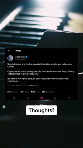 With an industry built on relationships, being pleasant and having a good attitude in the music industry will take you a LONG way when it comes to new opportunities, fostering relationships, and building your community. Sometimes a simple smile and acknowledgement of their efforts is all you need. #musicbusiness #musicindustry #musicbiz #indiemusic #producertiktok #musicindustry101 