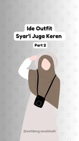 Kerenin dong 😎 #outfithijab #ootdengmuslimah #fyp 