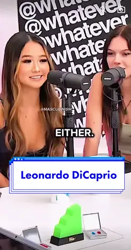 They said they wouldnt date the wolf of wallstreet - Leonardo DiCaprio #whateverpodcast #advice 
