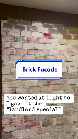 The wash at the end is two parts water, one part paint, one part joint compound. #theatreteacher #diyproject #recycledart #setdesign #scenicdesign #theatreflats 