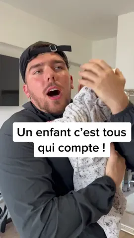 Tas un enfant et il n’y a que lui qui compte #humour #baby 