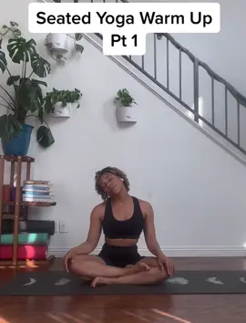 Have a seat! ✨ Tap into this quick and gentle three minute warm up. Perfect for those says you need to take things a little slower! . . . Follow for more Yoga tips/tutorials! FREE virtual class every Monday (RSVP link in bio) ❤️ . . . #blackgirlyoga #yogadiaries #yogalovers #seatedyoga #yogawarmup #yogahelp #yogatips #yogasequences #blackyogis #blackyogisociety #blackyogainstructor #blackyogateachersoftiktok #blackyogasuperstars #blackmentalhealth #sensualyoga #findyourflow #dewyogadaily #alwaysaignerxo #aignerxo #morningmovements #mindfulmorning #sunriseyoga #morningyoga #yogaforbeginners #begginneryoga #newtoyoga #yogaflowsdaily #yogatoday 