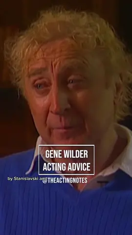 Gene Wilder discusses his approach to acting and how he finds it as a melding between himself and character. #genewilder #actingadvice #actingtips #actorsofinstagram #actressesofinstagram #actorslife🎬 #actresslife