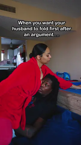 They really are simple creatures 🤣 #fold #argument #marriedlife #simple #couplecomedy