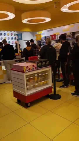 The line at the LEGO store on the first day of the 2023 Star Wars promos. 😮‍💨 #lego #starwars #legostarwars #longline #legostore 
