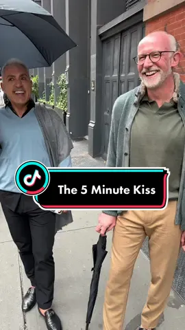 The 5 Minute Kiss #meetcute #howcouplesmeet #Love #romance #Relationship #nyc #manhattan #soho #london #southfrance #bafta #hairmakeup #stylistsoftiktok #loveatfirstsight #13years #smellgood #completeopposites #bigspender #lgbtq #🏳️‍🌈 #relationshiphumor #relationshipgoals   #streetinterview #foryou #foryoupage #fyp 