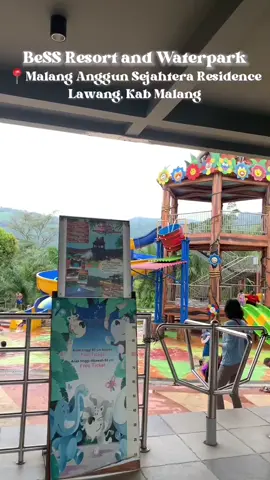Waterpark di kabupaten malang dengan pemandangan pegunungan sejuk #fyp #malang #bessresortandwaterparklawang #waterpark #malanganggunsejahtera 
