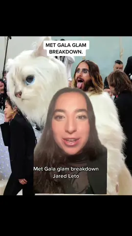 Jared Leto: Met Gala Glam Breakdown!! #jaredleto #jaredletometgala #jaredletoedit #jaredletostyle #metgala #metgalamakeup #metgaladesign #metgalaoutfits #metgala2023 #karllagerfeld #metgalastyle #metgalaredcarpet #redcarpet  Met gala red carpet, celebrity fashion, celebrity makeup, makeup artist, breakdown of the runway at the met gala, fashion looks at the met gala, celebrity outfits to the met, jared leto met gala outfit and makeup, viral jared leto#greenscreen 