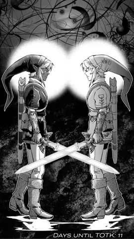 Dark Link | Twilight Princess manga Differences Part 1 #tloz #zelda #manga #triforce 