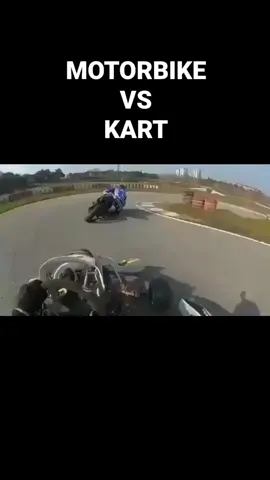 Go Kart vs. Motorcycle 🏁 The battle we didn’t know we needed 🔥 #gokart #karting #gokarting #motogp #Motorsport #motorsports #racing #motorbike #motorbikes #kartracing