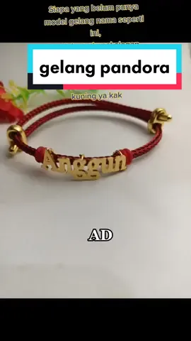 gelang pandora custom nama #gelangnama #gelangtangan  #gelangpandora 