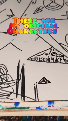 Inspired by ⭕🔺❌#keithharing #artist #characterart #lineart #illustration #mural #alabama #fyp #foyoupage #doodle #linework #tiktokartist #tiktokart #traditionalart #tattoo #illustrations #inspiration #beauty #inspired #tiktokartwork #music #80s #fun #fypage 