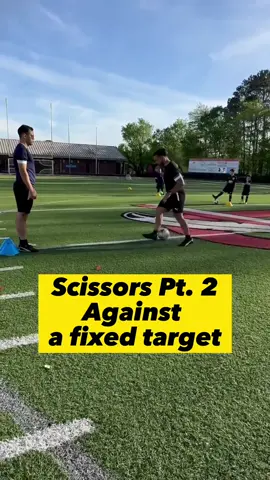 Scissors Pt.2 👣🔥 More challenging ❗️  #FDB #Soccer #Football #Footballers #Skills 