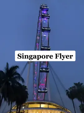 Massive ferris wheel in Singapore, took aboit 30min to go the whole way round but it honestly didnt feel that long at all. #singapore #singaporeflyer #ferriswheel 