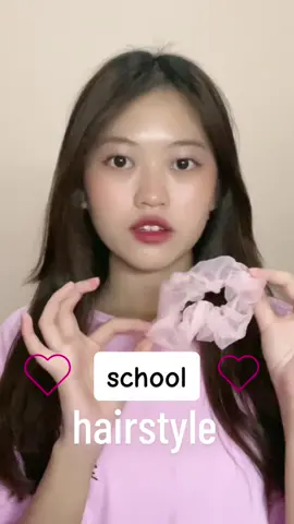 try this school hairstyle tomorrow #hairstyleforschool #simplehairstyletutorial 