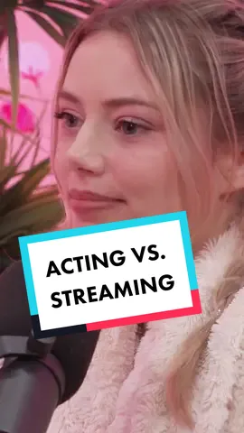 Grace Van Dien talks about the struggle of crying on set while acting. #gracevandien #streamer 