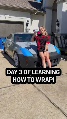 Comment tips and pointers on sanding! 😅 Would love to read through and get better! #cars #carsoftiktok #cartok #cargirl #350z #z33 #jdmcars #carwrap 