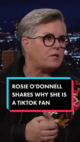 @rosie shares why she is a TikTok fan. #FallonTonight