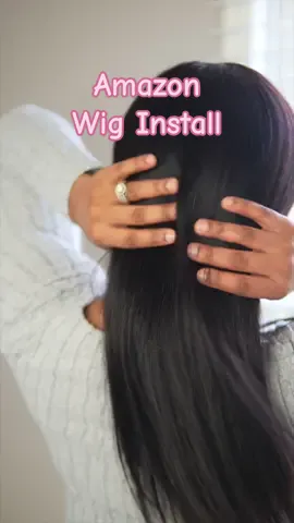Amazon Wig install 💕 how did i do ?#amazonwiginstall #wiginfluencer #hairtutorial #wigtutorial #wiginstall 