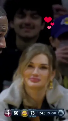 Girl staring at Lebron #NBA #lebronjames23 #lebron #nbaplayoffs 