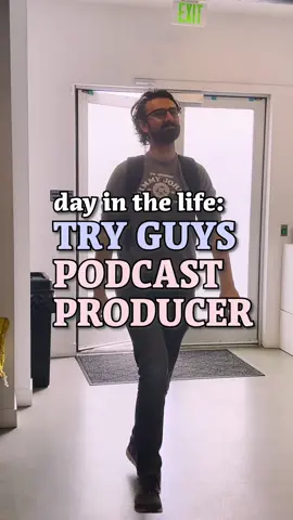 Today was crazy! 🥰 lunch was so yummy though 🙏🏻🤤🍝💃🏽💰 #dayinthelife #tryguys #podcast 