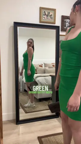loving color lately 💚 #OOTD #ootdinspo #ootdfashion #fashioninspo #fashiontok #latinacontentcreator #latinafashioninfluencer #springoutfits 