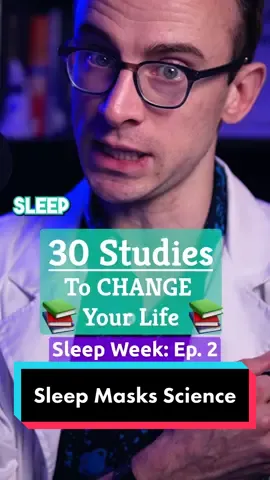 Replying to @marciemariew do you wear a sleep mask? What’s your favorite? #sleep #sleepscience #sciencetok 