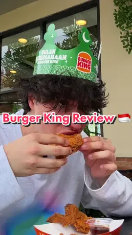 Trying Indonesian Burger King For First Time 🇮🇩 #burgerking #indonesia #review #fastfood  