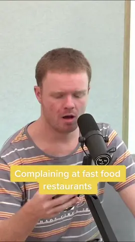 Dont be that person who complains at fast food restaurants #fypシ #foryou #mcdonalds 