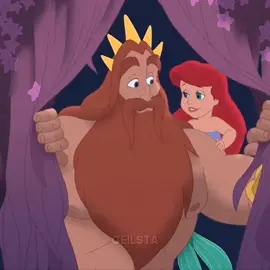 I love there Dad & Daughter relationship❤️ #ariel #kingtriton #thelittlemermaid2 #arielsbeginning #disney #disneyedit #foryoupage #pleasefyptiktok #fyp #fypシ 