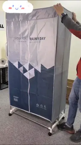 🔥Tủ sấy quần áo, gấp gọn, có điều khiển từ xa.  ✅Thích hợp cho các căn hộ, căn nhà có diện tích nhỏ, gia đình có em bé. ✅Cần thiết cho những ngày mưa gió. #tủsấyquầnáo#đồgiadụng#xuhướng2023
