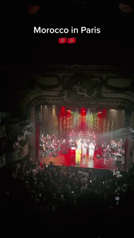 Moroccan night in Paris #boudchart #morocco🇲🇦 #moroccan #morocco🇲🇦المغاربة #foryou #explore #issawa #paris #opera #france #maghreb #moroccantiktok #chorale #trianon 