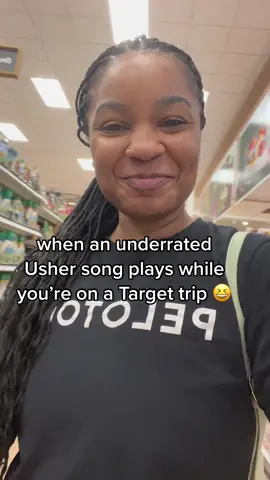Casually doing the U-Turn in the bread aise 😂 #usher #target #8701 #early2000s #rnb 