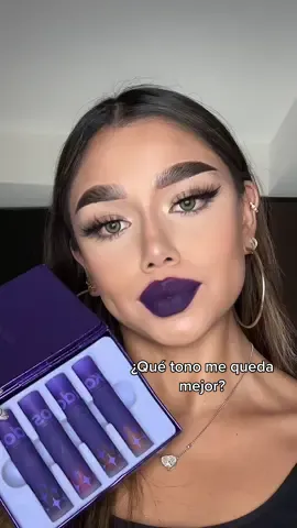 ¿Qué tono me queda mejor?🤩✨ me encantaron son de @Kaleidos Makeup  #lipstick #kaleidoslipstick #lipstickswatches #makeup 