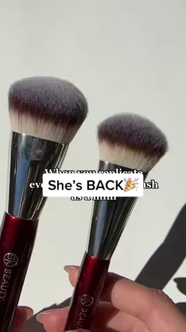 The 109 is BACK! Run, don’t walk! 🏃‍♀️ #bkbeauty #101brush #109brush #viralmakeup #makeupbrushes 