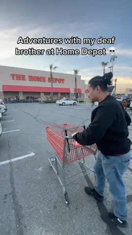 I can’t take him anywhere 🤣 @Bruce John #deaf #Siblings 