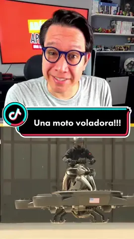 Una moto voladora!!! #xturismo #fyp #tecnologia #adaptateoapartate #AprendeEnTikTok #diegoquiroz 