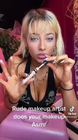 Replying to @✩사랑해✩ rude makeup artist does your prom makeup 😳 #asmr #asmrroleplay #asmrmakeup #asmrmakeupapplication #asmrpersonalattention #asmrfast #asmrlofi #asmrrude 
