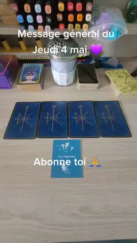 ecoute bien cette video jusqu'au bout si tu tombe dessus c'est pour toi  message du jeudi 4 mai  #tirageaujourdhui #tiragedujour #voyance #cartomencienne🔮 #tiragedecartes #abonnetoi @sandrinemjel 