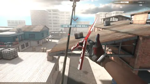 This game is so fun! #combatmaster #sniping #trickshot #clips #butterflyknife #fyp #foryoupage #gaming #steam #combatmasteronlinefps 