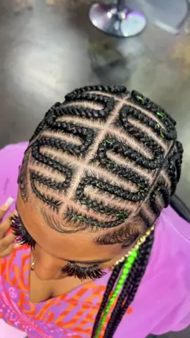 Zig Zag Braids.