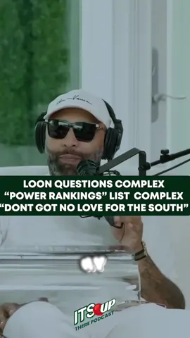 🔥 Loon questions Complex’s Power Ranking List 🔥 Do you believe power is shared or monopolies? 🎙️ Loon has a bone to pick with Complex’s Power Ranking List! He questions how Joe Budden made the #1 spot while his 5 co-hosts were left off the list. 🤔 Loon believes that true power is shared, not monopolized. Listen to more of Loon’s insights on the “It’s Up There” podcast! 🎧 #Loon #Complex #PowerRanking #JoeBudden #ItsUpTherePodcast #HipHop #Podcast #Insights #SharedPower #listennow 