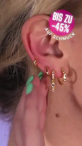 Starte deine eigene, elegante Earparty mit Schmuck von ShopLC und spare bis zu -45% im Onlineshop!