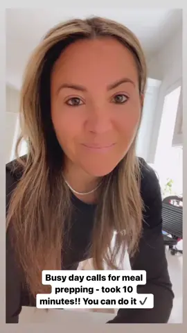 You can be in a rush and prepare a fast breakfast full of protein & fiber to ensure satiety #virtualweightlosscoach   