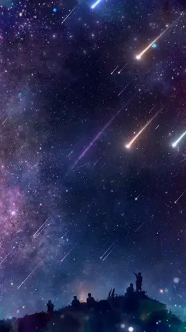 Let's watch the meteor shower together🌟✨😍#starrynight #fypシ #meteor #meteorshower #meteorgarden #foryou #livewallpapers Like & follow for more.