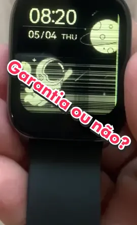 Vocês pediriam garantia ou deixariam por isso mesmo? #foryoupage #fy #garantia #smartwatch #haylou 
