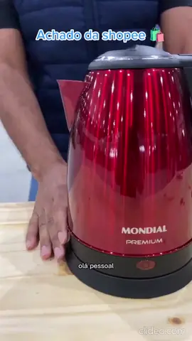 Link no direct 🛍️ 👈 Confira Chaleira elétrica 2 litros 1.200 watts vermelha Premium - CE-06-R - Mondial com 17% de desconto! Somente R$124,90. Encontre na Shopee agora! https://shope.ee/7zh2yj0KQU#chaleiraeletrica #acheinashopee #viral 